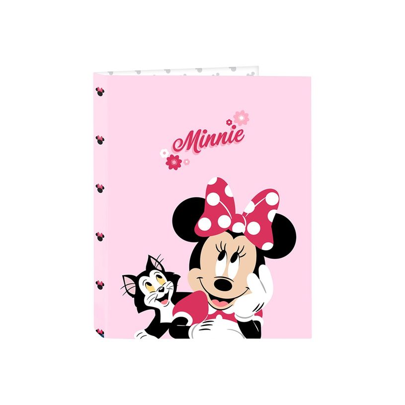 8412688584284-SAFTA Minnie Mouse - Classeur à anneaux - largeur de dos : 40 mm - Naive-P_405236694_1-0