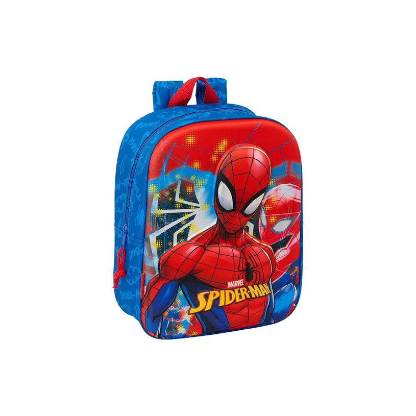 8412688564637-SAFTA - Sac à dos - with pocket - red Spidey-P_405236782_2-1