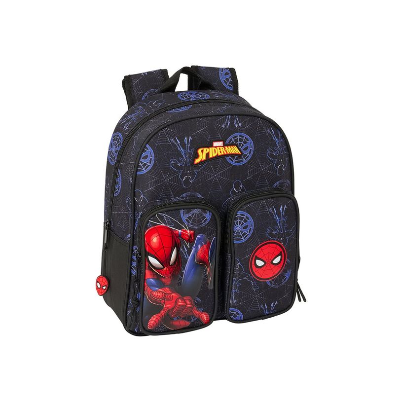 8412688586189-SAFTA - Cartable - pockets, trolley-adapted - Spider Man "Attack"-P_405236802_1-0