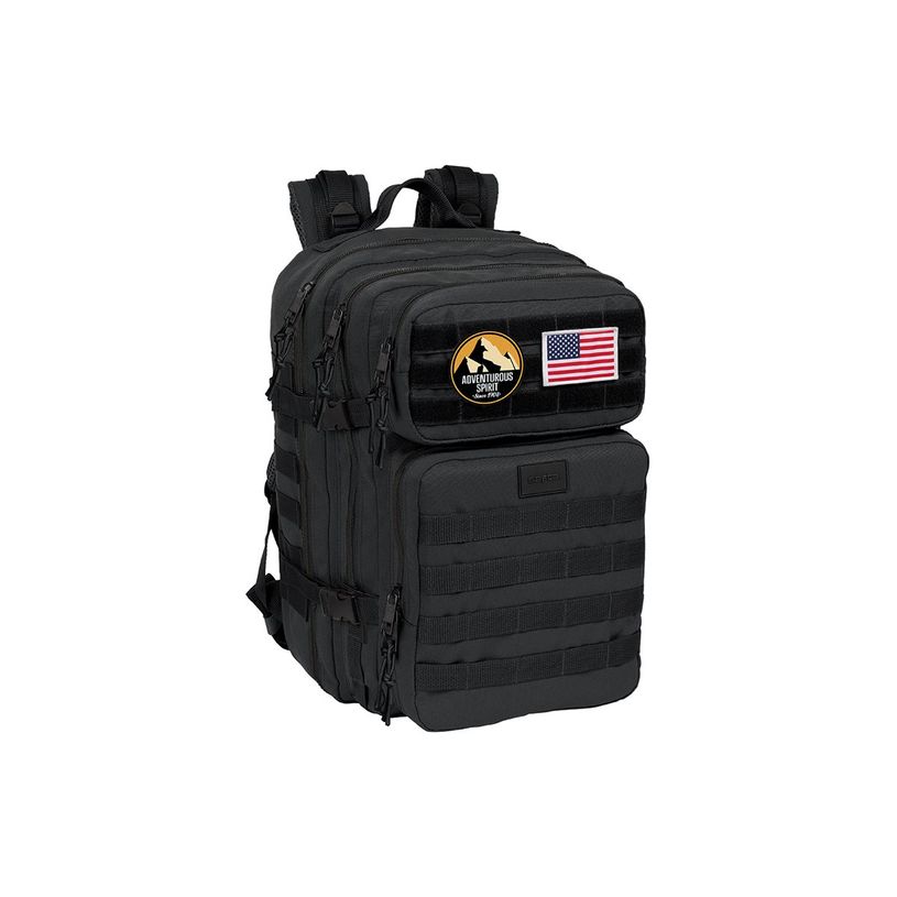 8412688556076-SAFTA Basic - Sac à dos pour ordinateur portable - 15.6" - noir-P_405236813_9-4