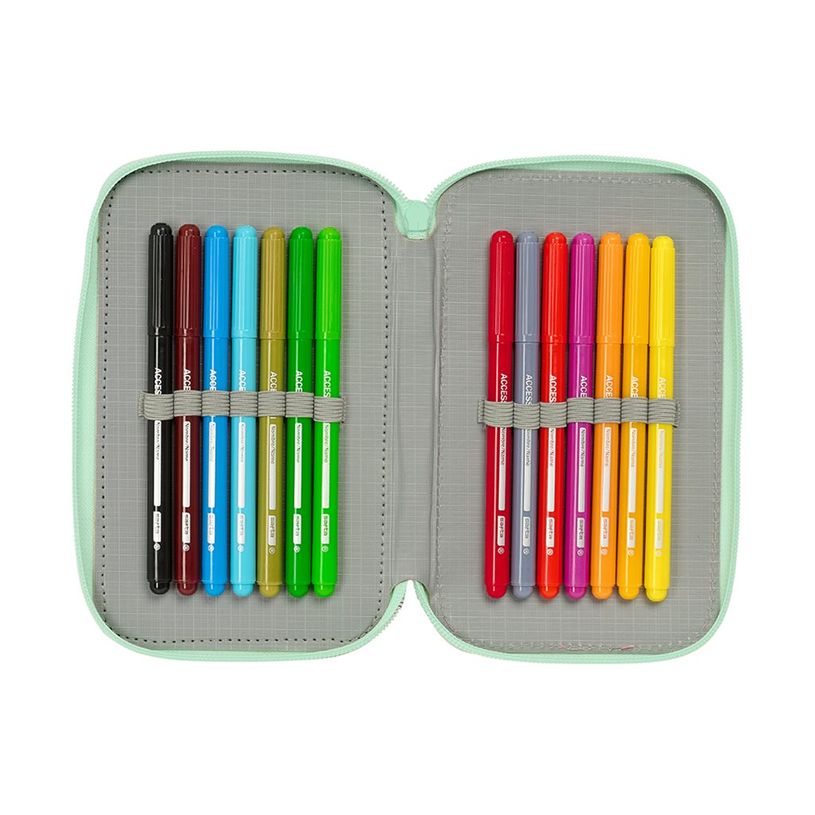 8412688584611-SAFTA - Trousse - triple, 37 pcs - Disney Princesses "Bloom"-P_405236843_2-5