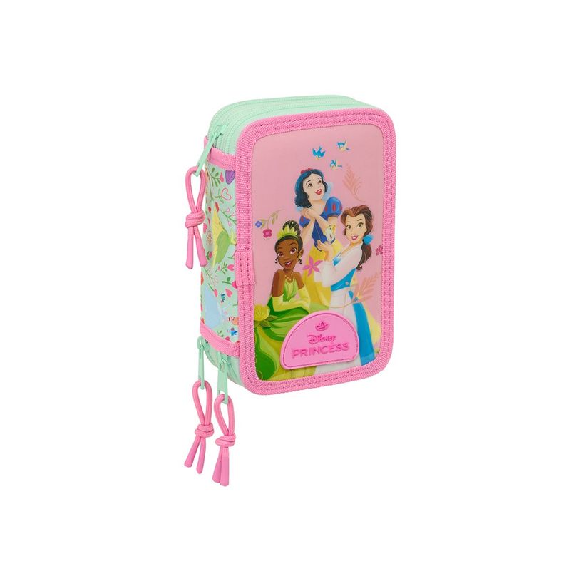 8412688584611-SAFTA - Trousse - triple, 37 pcs - Disney Princesses "Bloom"-P_405236843_6-2