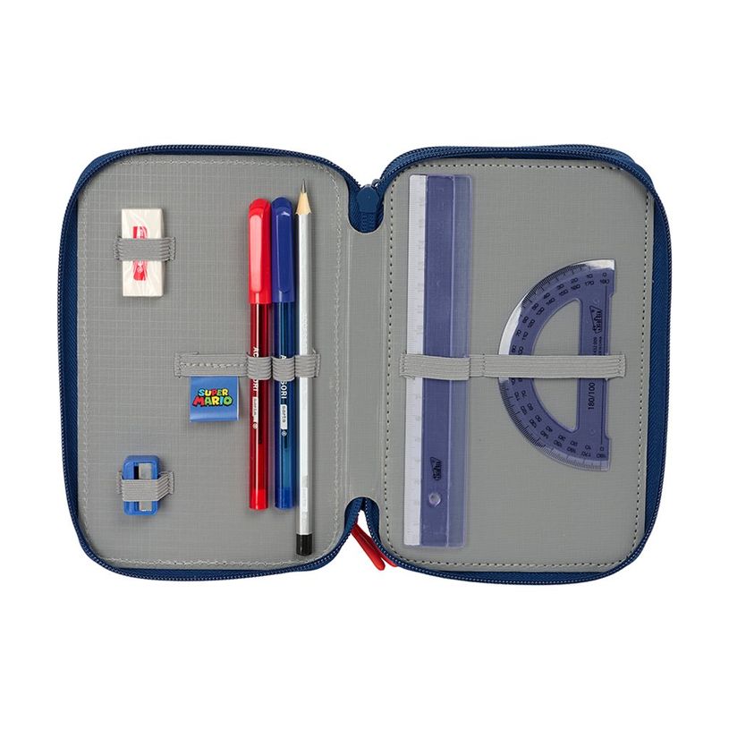 8412688585564-SAFTA - Trousse - triple, 37 pcs - Super Mario "Trick"-P_405236851_3-6