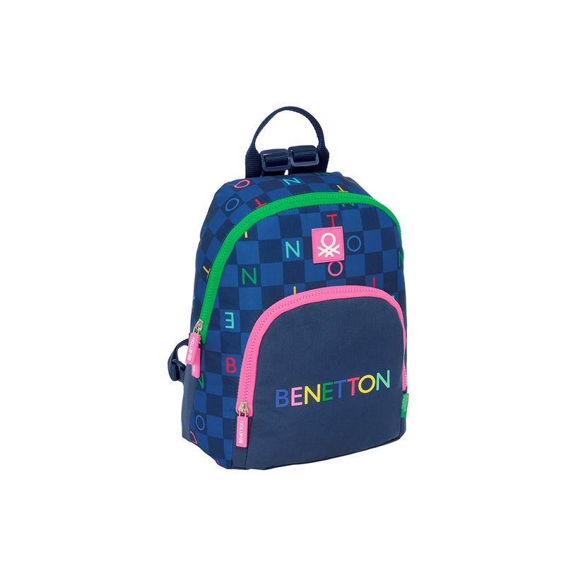 8412688576265-SAFTA - Sac à dos mini - Benetton "Damero"-P_405237085_1-0