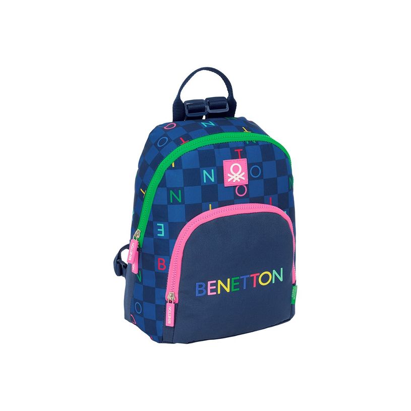 8412688576265-SAFTA - Sac à dos mini - Benetton "Damero"-P_405237085_3-2