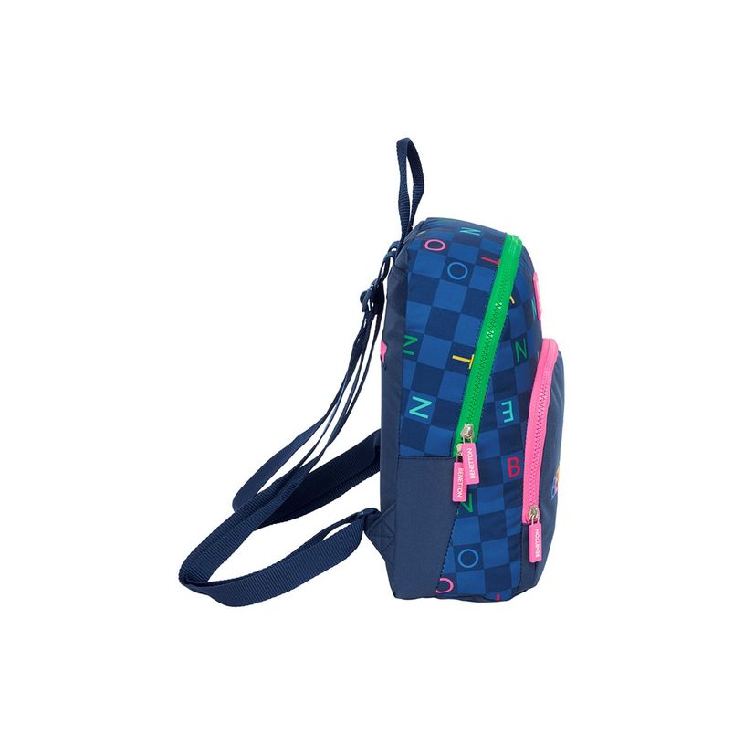 8412688576265-SAFTA - Sac à dos mini - Benetton "Damero"-P_405237085_4-3