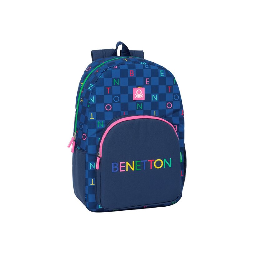 8412688576203-SAFTA - Sac à dos - trolley-adapted - Benetton "Damero"-P_405237119_4-3