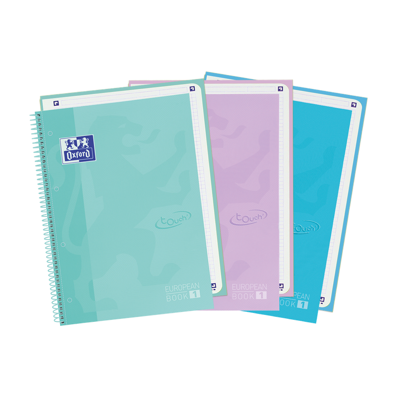 8427291066478-Oxford European Book 1 Touch - Cuaderno - encuadernado espiral - A4 Plus - 80 hojas - cuad-P_405239789_1-0