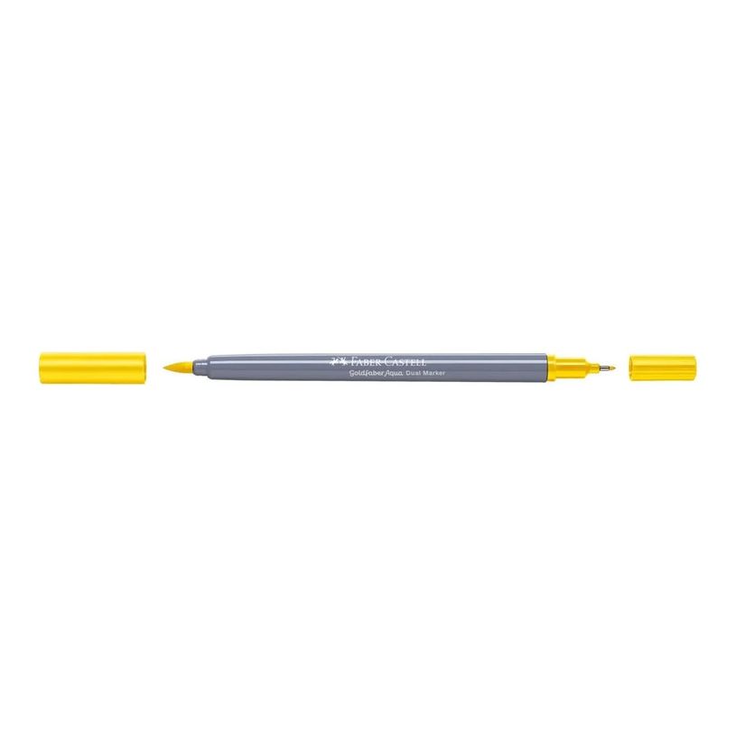 4005401646075-Faber-Castell GOLDFABER Aqua - Combinaison de pinceau et de crayon fin - jaune de cadmium-P_405239609_3-2