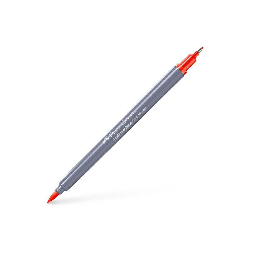 4005401646150-Faber-Castell GOLDFABER Aqua - Combinaison de pinceau et de crayon fin - orange de cadmium-P_405239612_1-0