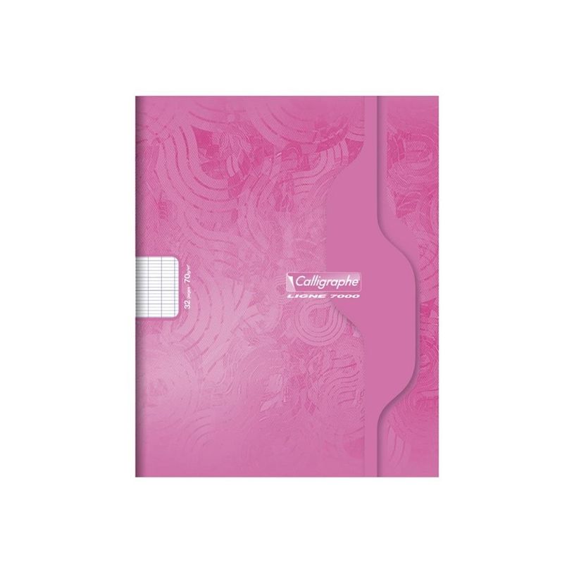 3210331701935-Calligraphe 7000 - Cahier 24 x 32 cm - 96 pages - grands carreaux (Seyes) - rouge-P_405239669_1-0