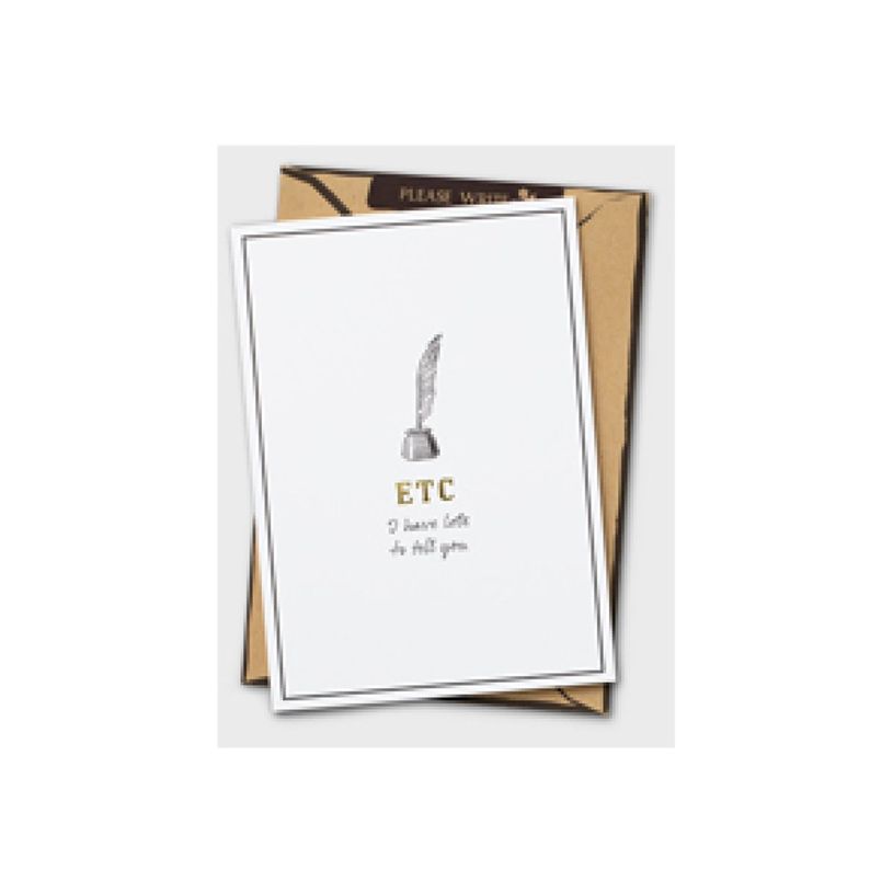 5035393342012-If by CATWALK Please write ETC - Carte de notes - 115 x 165 mm-P_405239683_1-0