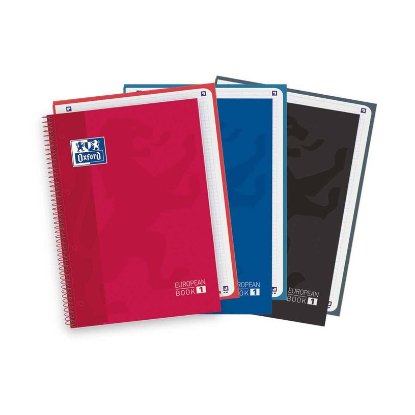 8427291066447-Oxford European Book 1 Classic - Cuaderno - encuadernado espiral - A4 Plus - 80 hojas - cu-P_405239788_1-0