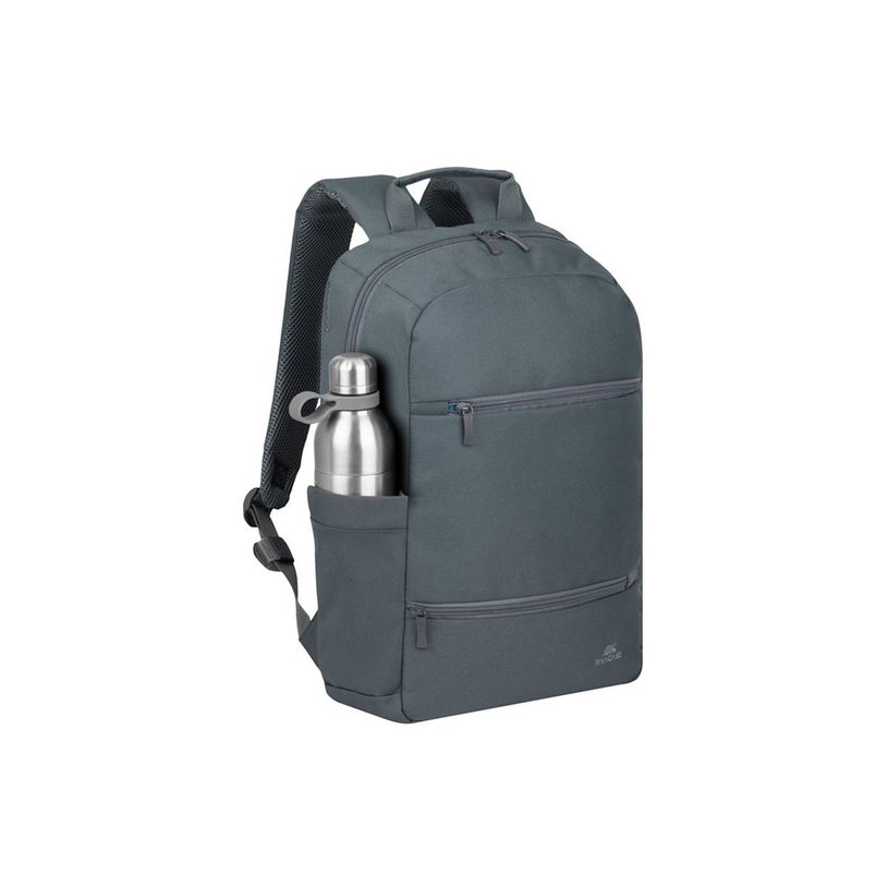 4260709011882-RIVACASE Ulsan 8265 - Sac à dos pour ordinateur portable 15,6" - gris – Imperméable et-P_405239942_7-7