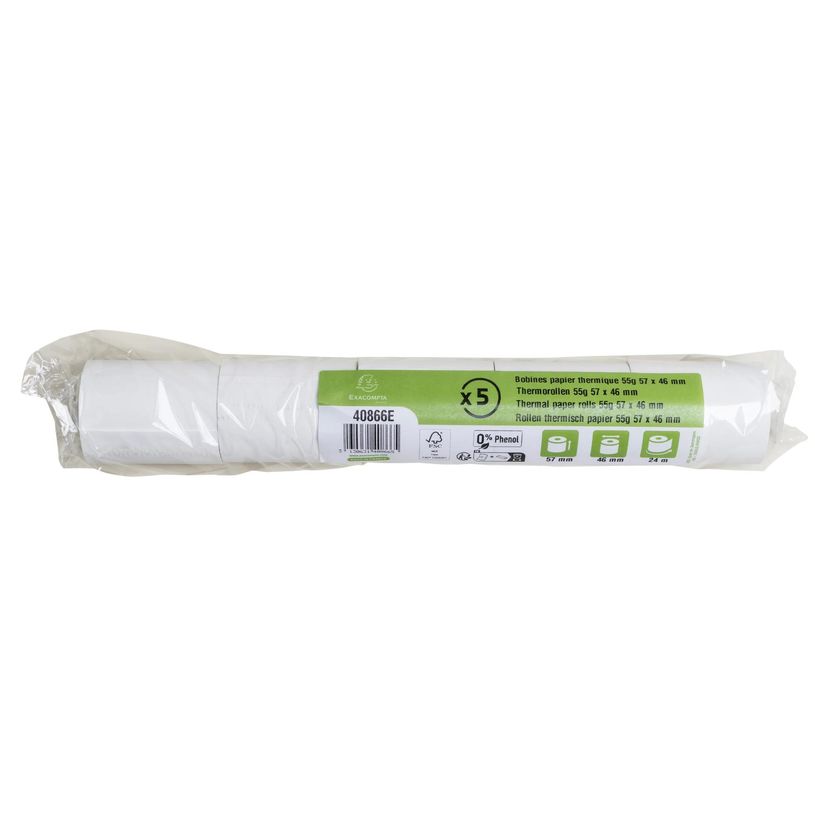 3130631408665-Exacompta – Bobine thermique sans phénol 57x46 mm – 55 g – 24 m (lot de 5)--1