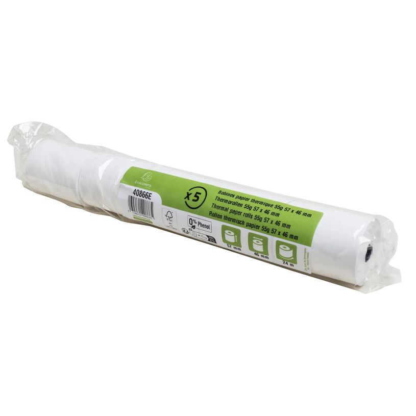 3130631408665-Exacompta – Bobine thermique sans phénol 57x46 mm – 55 g – 24 m (lot de 5)--2