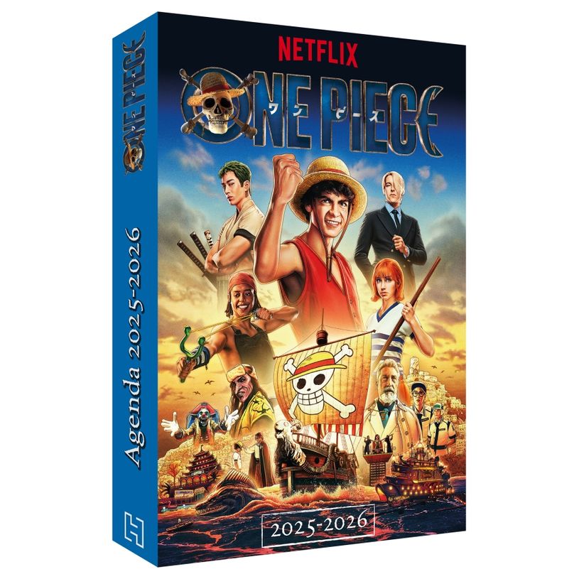9782017332442-Hachette - Agenda scolaire - 2025-2026 - 125 x 176 mm - 320 pages - One Piece--0
