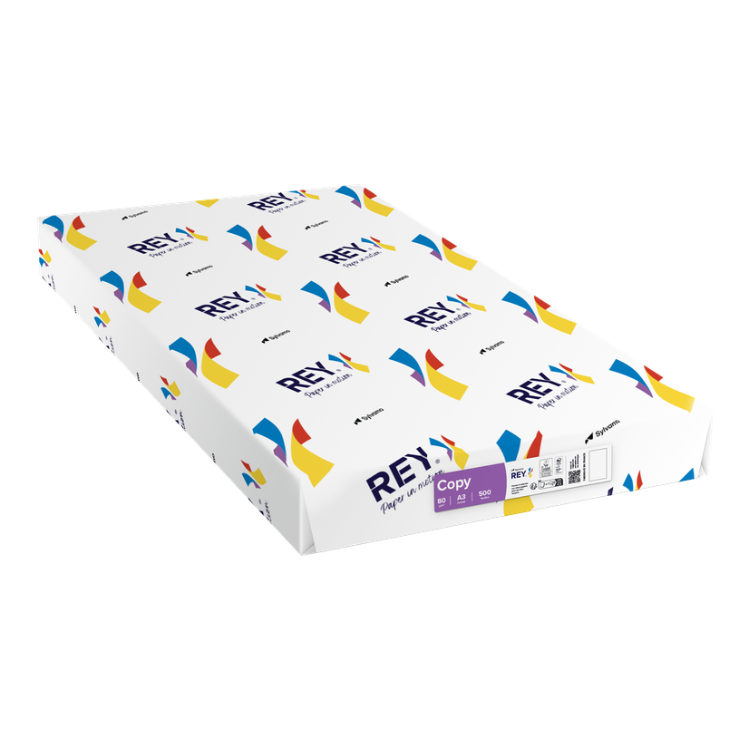 3141728720010-Rey Copy - Papier blanc - A3 (297 x 420 mm) - 80 g/m² - 1500 feuilles (carton de 3 ramettes)--2