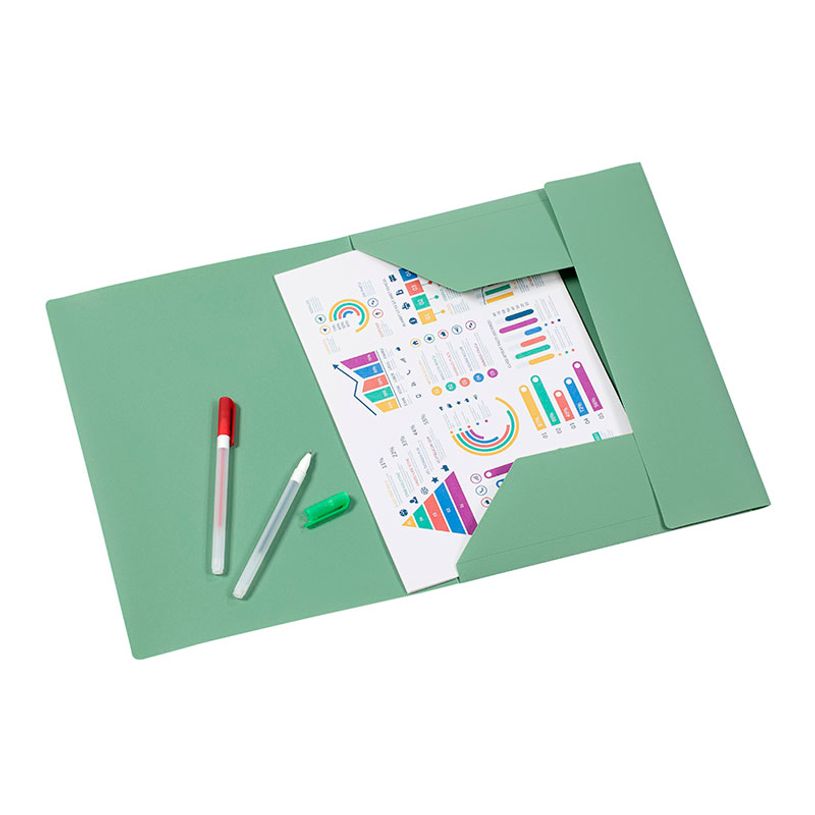 3135251334158-Viquel BUSINESS Class' - Chemise à 3 rabats - pour A4 (210 x 297 mm) - disponible en différents color--6