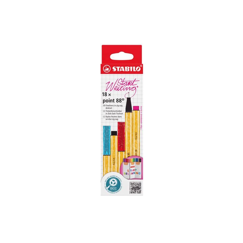4006381616737-STABILO point 88 - Etui zig zag de 18 stylos feutres - pointe fine-P_405240019_1-7
