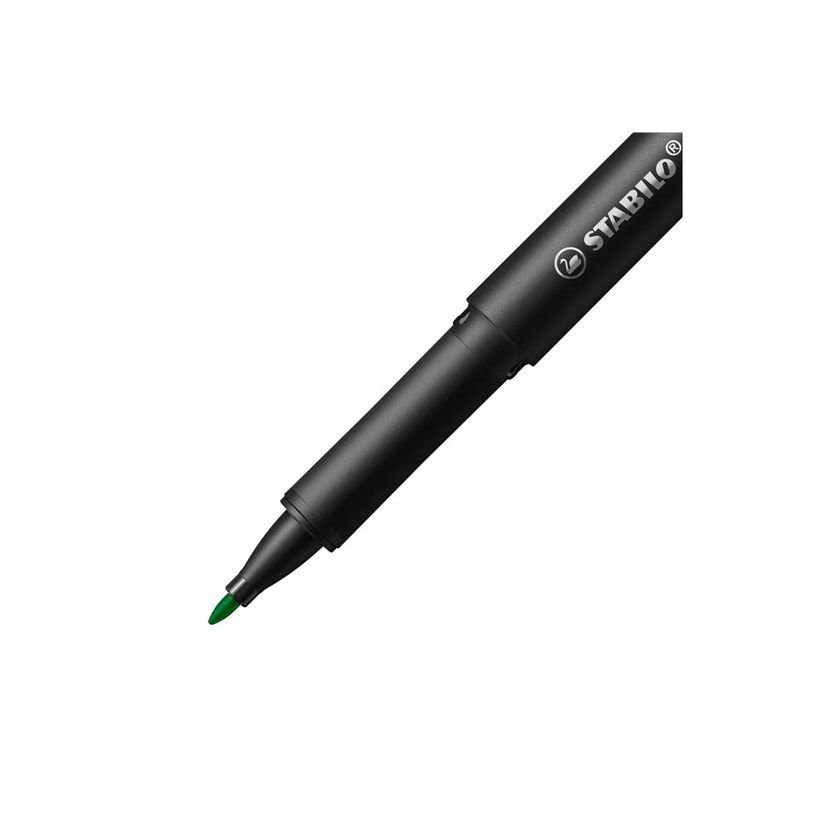 4006381614214-STABILO dr!ver - Feutre - vert - encre à l'eau - 0.8 mm - moyen-P_405240025_1-0