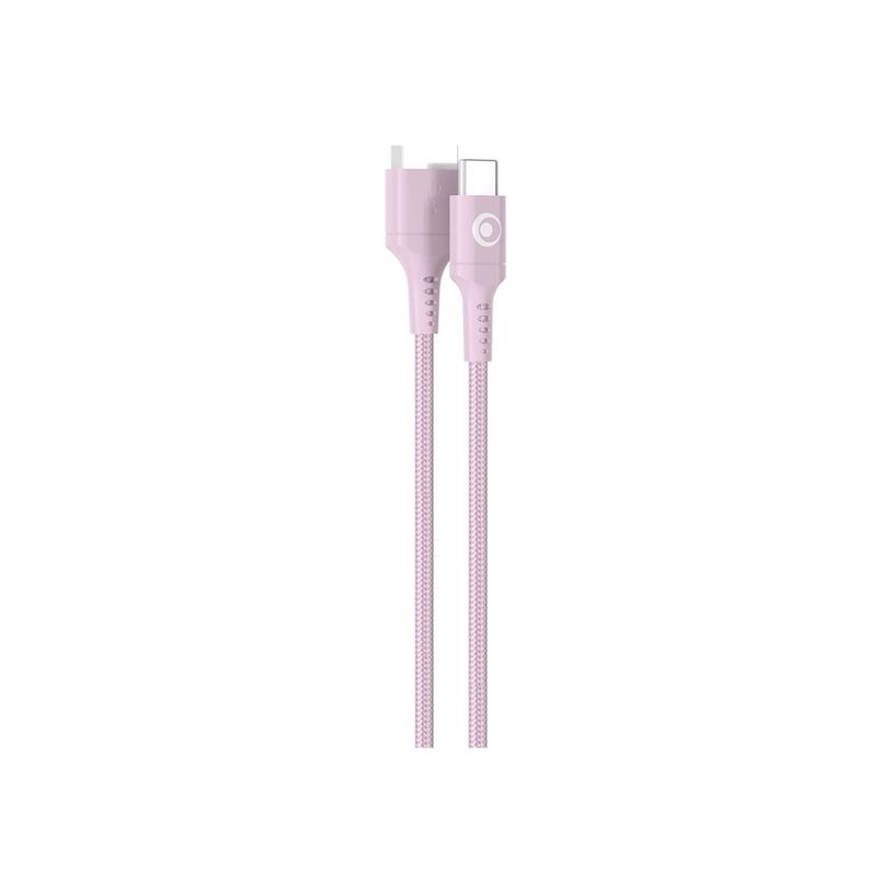 3571211536031-BIGBEN Connected - Câble USB pour 24 pin USB-C (M) - 1.2 m - rose-P_405240124_3-1