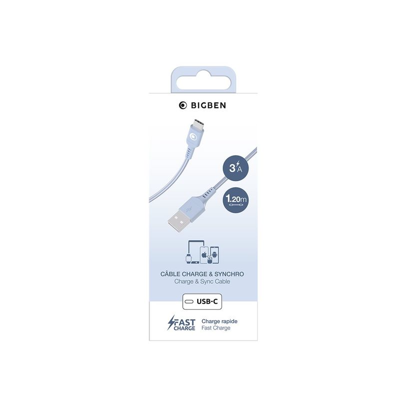 3571211536055-BIGBEN Connected - Câble USB pour 24 pin USB-C (M) - 1.2 m - bleu-P_405240126_1-5