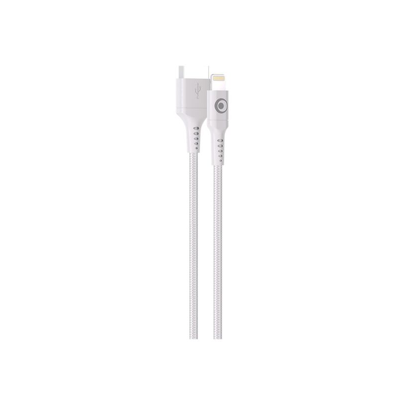 3571211536123-BIGBEN Connected - Câble Lightning - USB mâle pour Lightning mâle - 1.2 m - blanc-P_405240133_3-1
