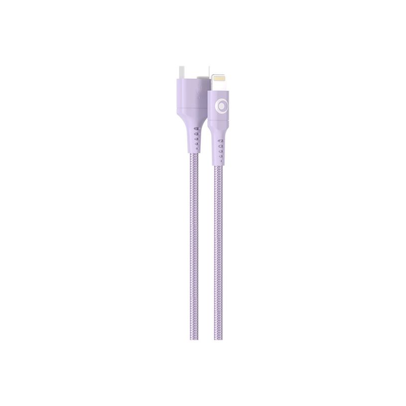 3571211536147-BIGBEN Connected - Câble Lightning - USB mâle pour Lightning mâle - 1.2 m - violet-P_405240135_5-3