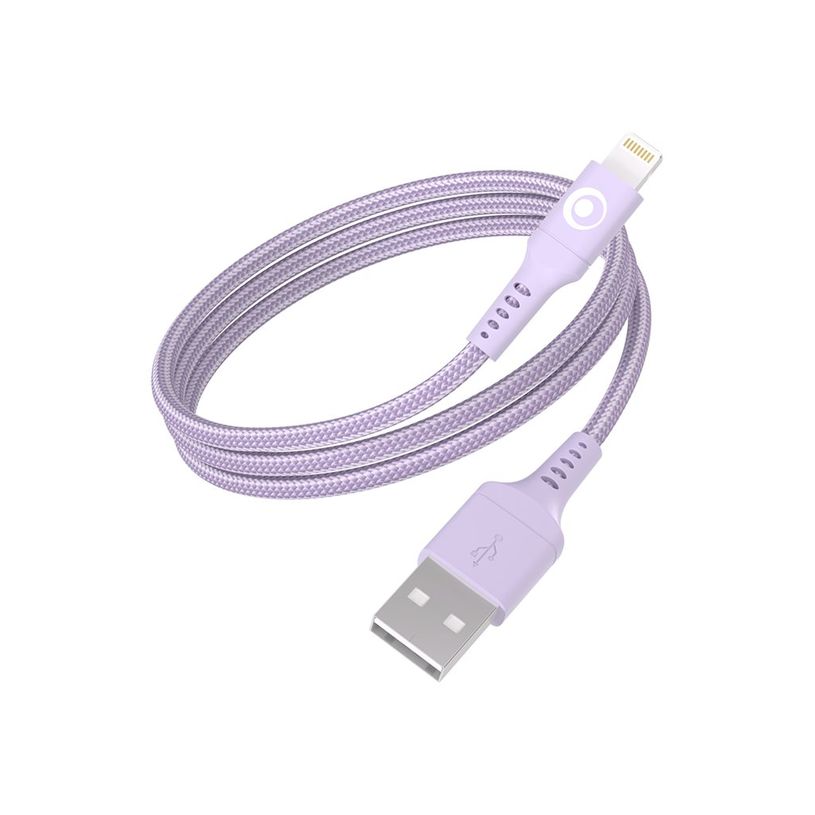 3571211536147-BIGBEN Connected - Câble Lightning - USB mâle pour Lightning mâle - 1.2 m - violet-P_405240135_6-4