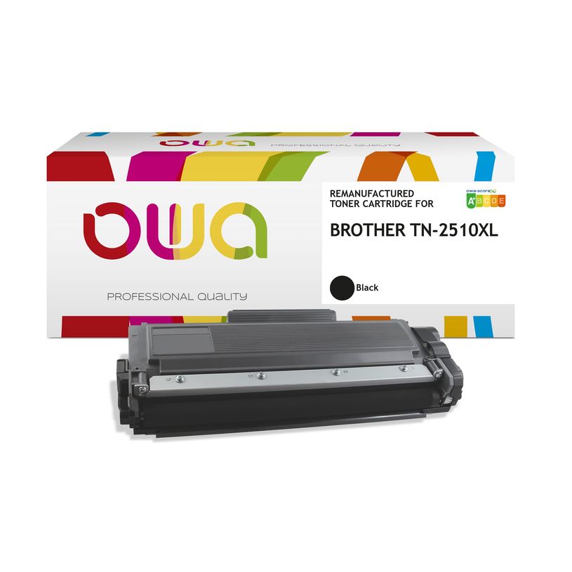 3112532831940-Cartouche laser remanufacturée Brother TN2510XL - noir - Owa-P_405240149_2-2