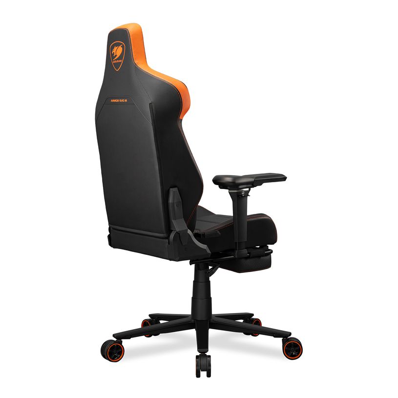 4710483777325-Fauteuil gamer ARMOR EVO M - accoudoirs réglables - appui-tête intégré - noir et orang-P_405240151_8-7