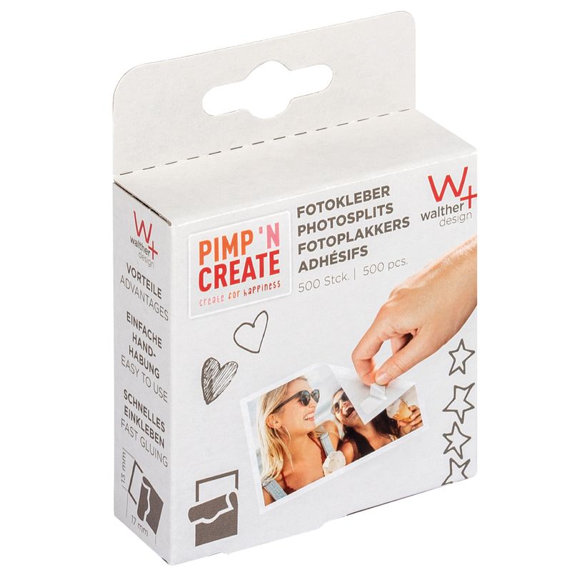 4004122097937-Boite de 500 pastilles adhésives - Walter 500 - doubles-faces -P_405240318_1-0