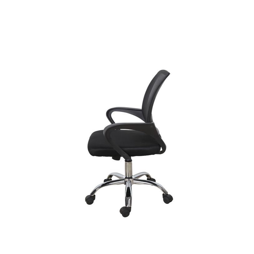 3661971072136-Fauteuil de bureau PAPILLON - noir-P_405240358_3-2