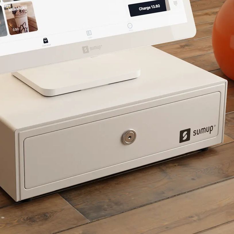 4060533462566-Sumup - Tiroir caisse- RJ11 ou RJ12 - 8 compartiments pour monnaie et 5 à Billets inclin