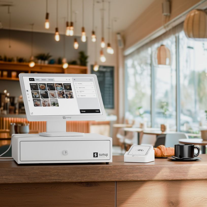 4060533462566-Sumup - Tiroir caisse- RJ11 ou RJ12 - 8 compartiments pour monnaie et 5 à Billets inclin