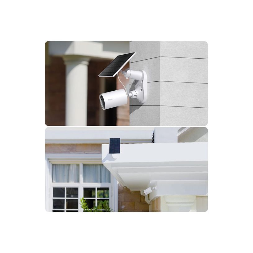 8885020621617-Tapo TC82 KIT V1 - Caméra de surveillance réseau - intérieur, extérieur - résistant aux intempéries - couleur (Jour et nuit) - 3 MP - 2304 x 1296 - 2K - Focale fixe - audio - sans fil - Wi-Fi - 2.4GHz radio - H.264 - -P_405240487_5-7