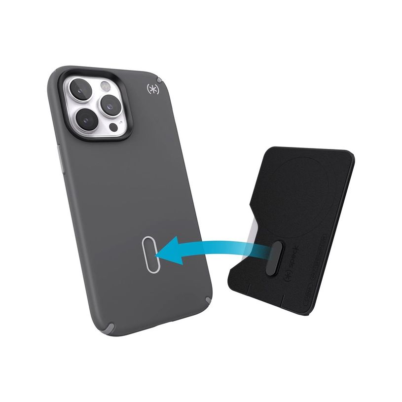 840168532148-Speck - Porte-cartes de visite pour 3 cartes de crédit - with clicklock - compatibilité avec MagSafe - noir - pour Apple iPhone 14, 14 Pro, 14 Pr-P_405240492_1-0