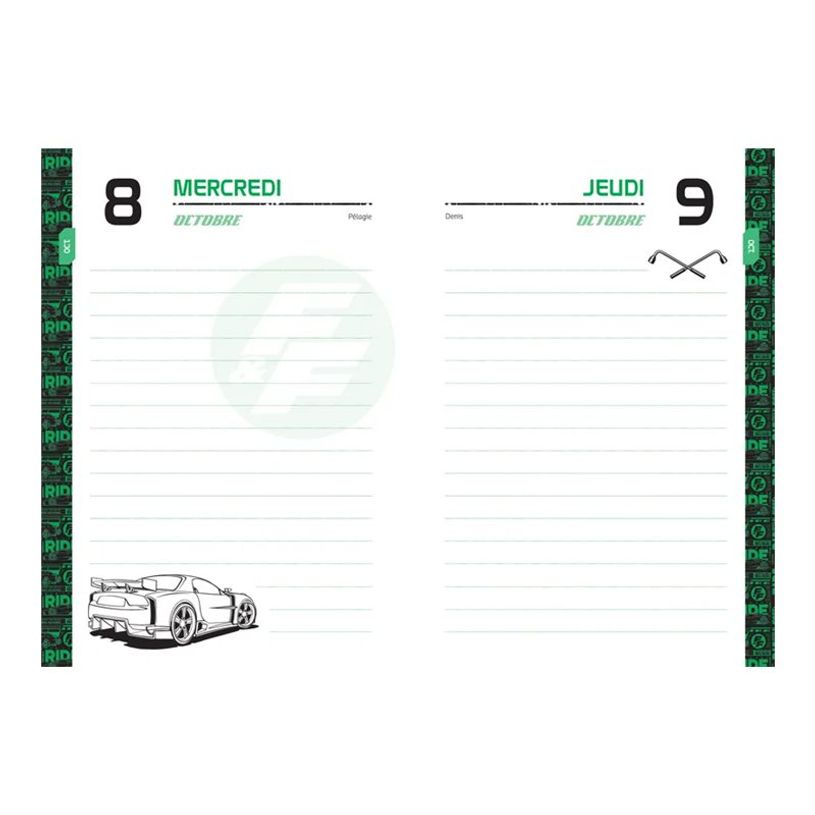 9782017332381-Hachette Jeunesse Universal Studios - Agenda scolaire - 2025-2026 - 1 jour par page - 125 x 177 m-P_405240829_3-2