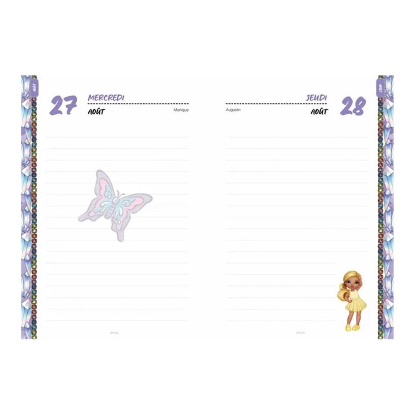 9782017332459-Hachette Jeunesse MGA Entertainment - Agenda scolaire - 2025-2026 - 1 jour par page - 120 x 170-P_405240836_3-1