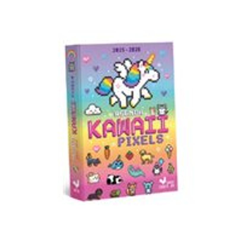 9782017286981-Hachette Collective - Agenda scolaire - 2025-2026 - 125 x 176 mm - 320 pages - kawaii pixe-P_405240848_1-0