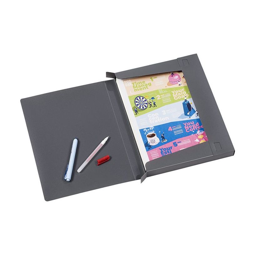 3135252084151-Viquel BUSINESS Class' - Boîte de Classement 30 mm - Pour Documents A4 (210 x 297 mm) et 240 x 320 mm - Dis-P_405240998_6-5