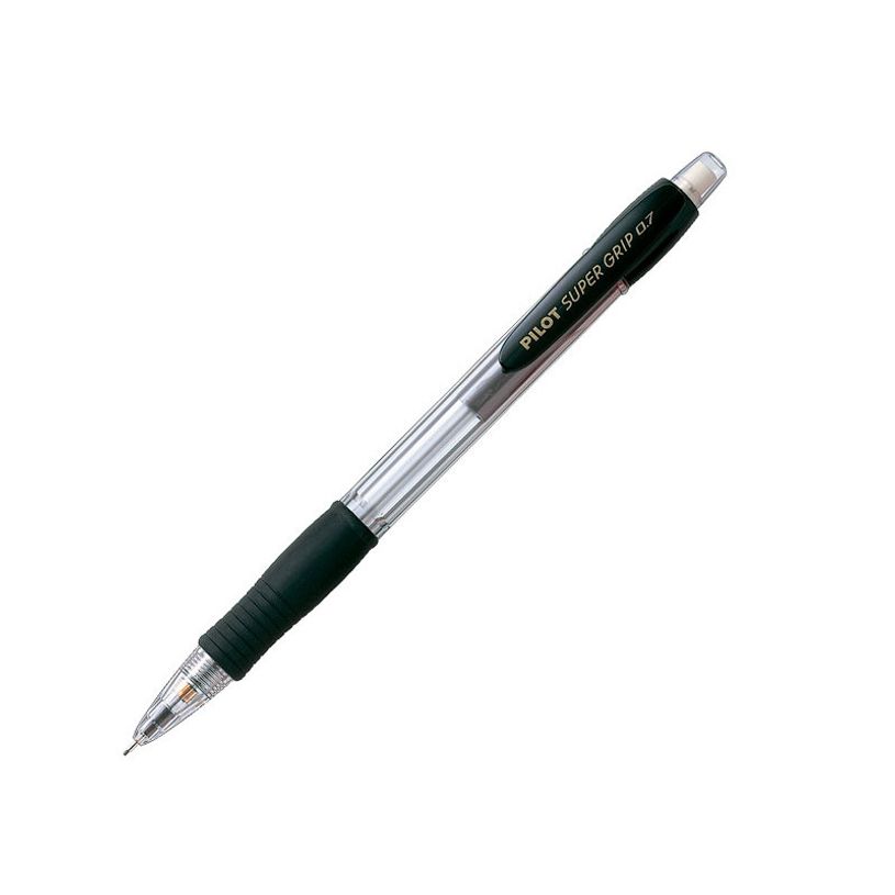 4902505154522-Pilot Super Grip - Lápiz portaminas - 0.7 mm - H187 - Negro--1
