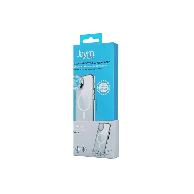 3701263528283-JAYM - Coque de protection pour téléphone portable - compatibilité avec MagSafe - polycarbonate, polyuréthanne therm-P_405241015_1-2