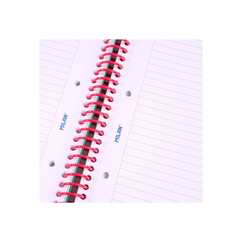 8411574109952-Milan nata 624 since 1918 - Cahier de notes - reliure à spirale - A4 (210 x 297 mm) - 80 feuilles / 160 -P_405241055_1-2