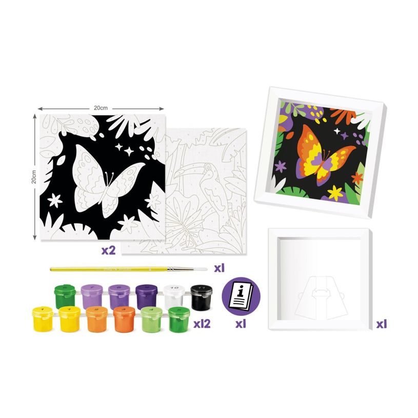 3154149070855-Maped Creativ - Peinture par numéro - toucan and butterfly-P_405241114_3-5