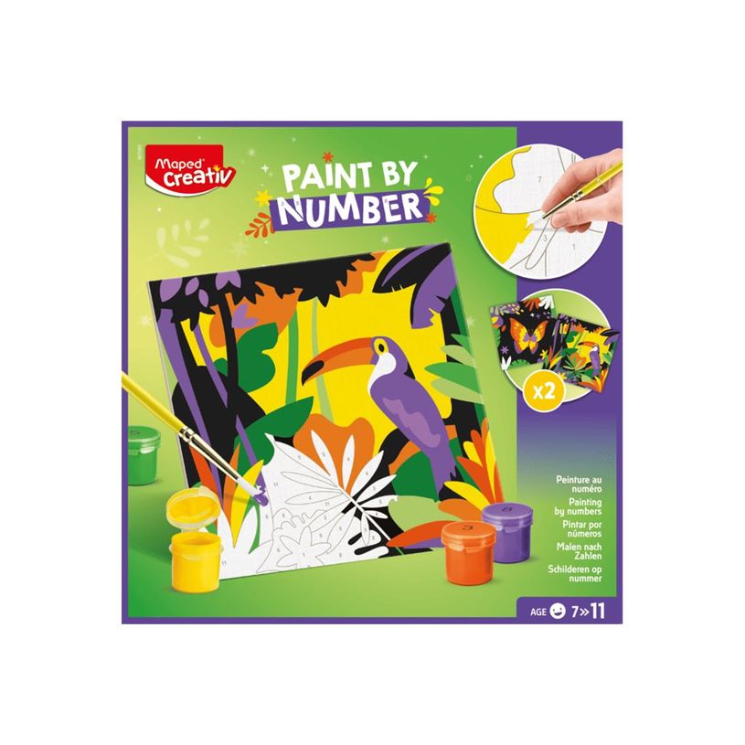 3154149070855-Maped Creativ - Peinture par numéro - toucan and butterfly-P_405241114_4-0