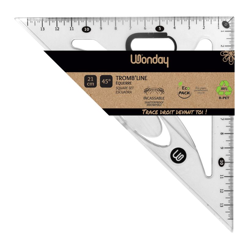 3701254722188-Wonday Tromb'line - Équerre - 45°, 45° - plastique-P_405241139_1-0