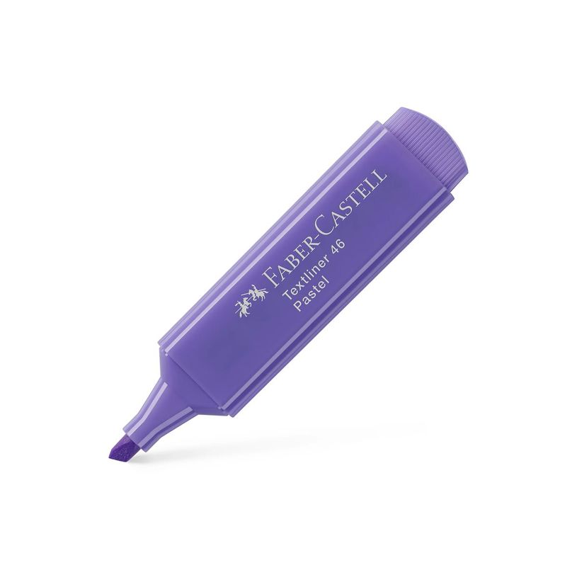 4005402546541-Faber-Castell Textliner 46 - Surligneur - fard à joues pastel, pastel purple pink, lilas pastel, turquoise pastel - encre-P_405241157_4-2
