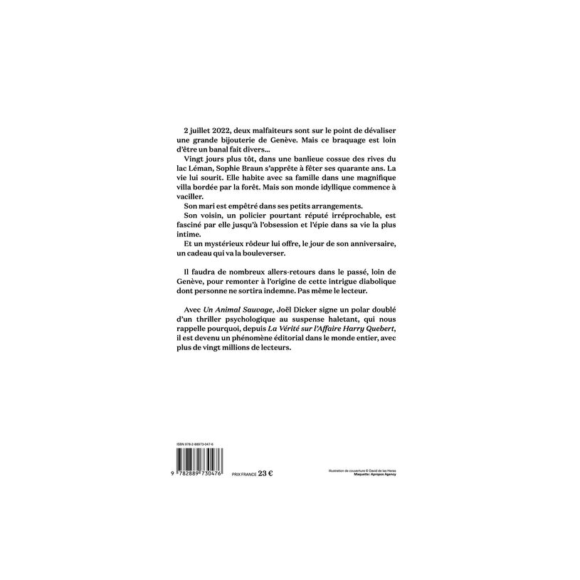 9782889730476-Un Animal Sauvage - par Dicker Joël-P_405241402_2-1